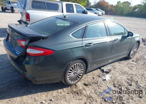 2016 Ford Fusion Titanium from USA, damaged, VIN 3FA6P0K97GR197900